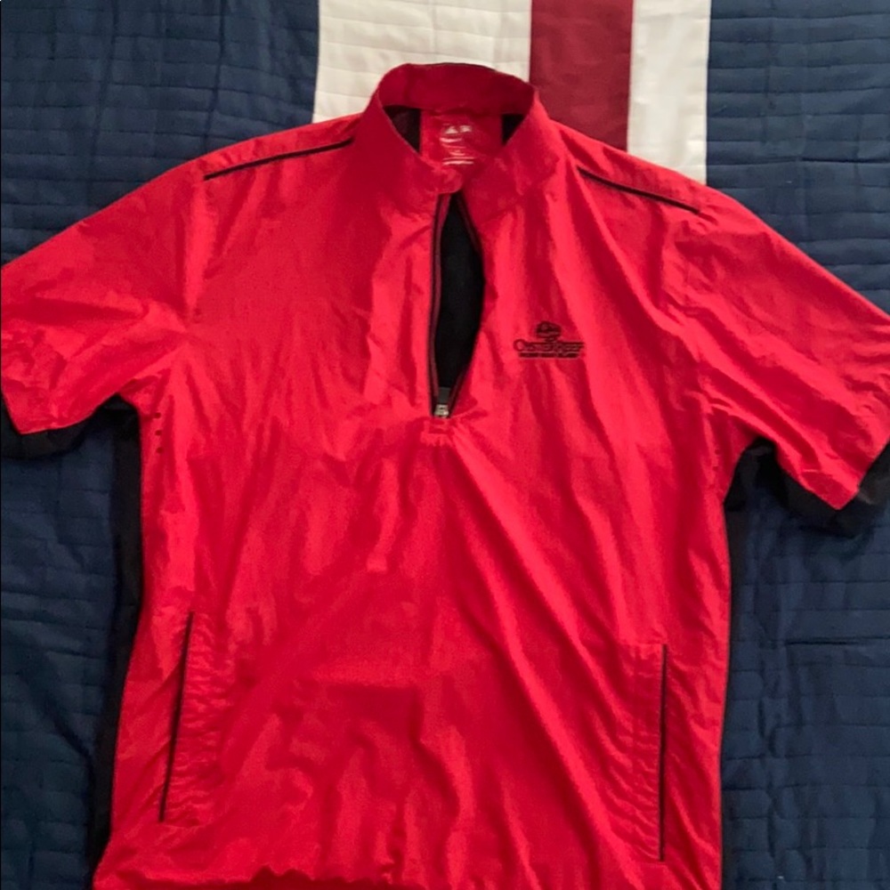 Adidas pullover windbreaker